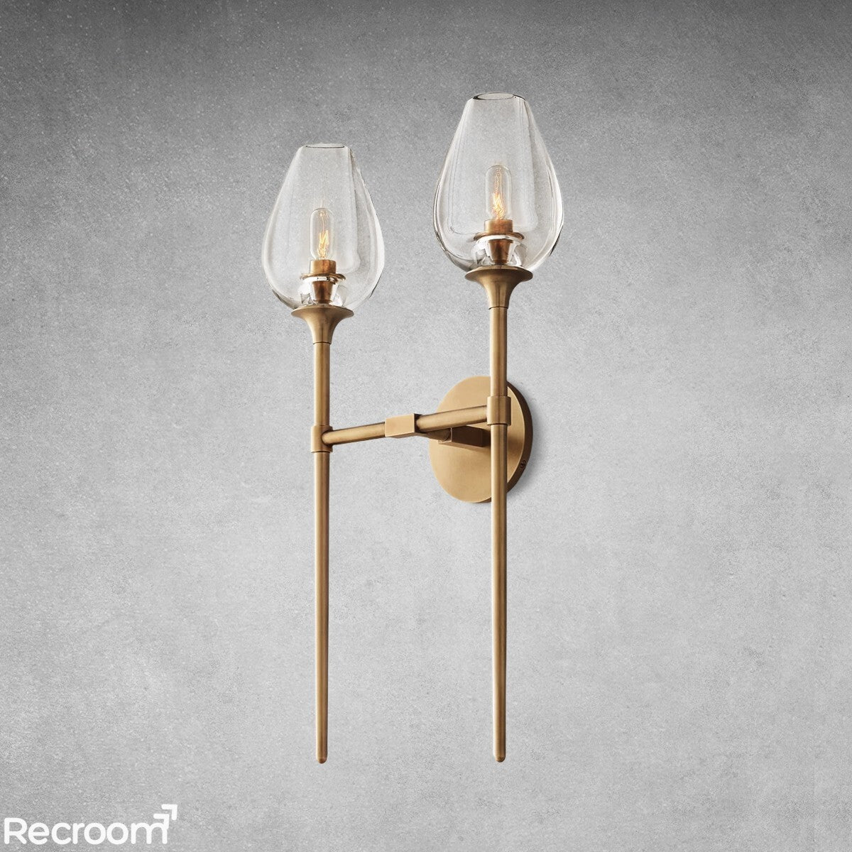 Tuilp Double Sconce 14" - Zonesus