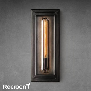 Saviler Grand Rectangular Sconce 8” - Zonesus