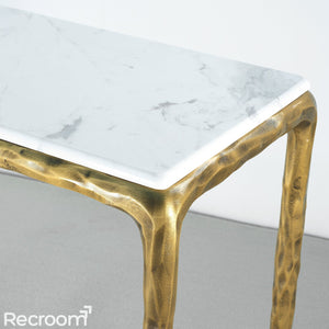 Thaddeo Marble Console Table - Zonesus
