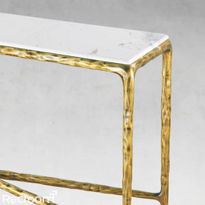 Thaddeo Marble Console Table - Zonesus