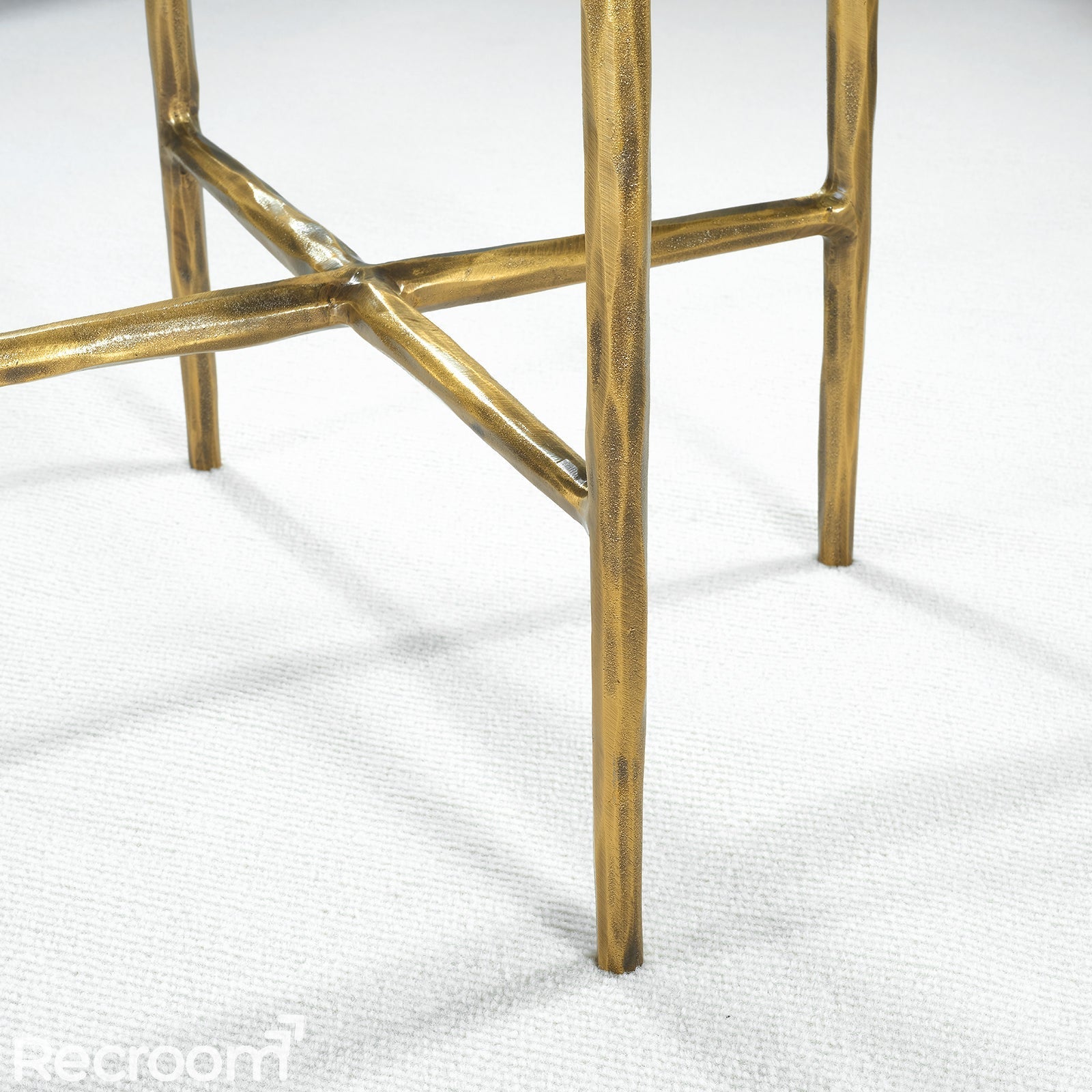 Thaddeo Marble Round Side Table - Zonesus