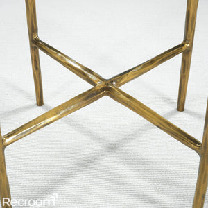 Thaddeo Marble Round Side Table - Zonesus