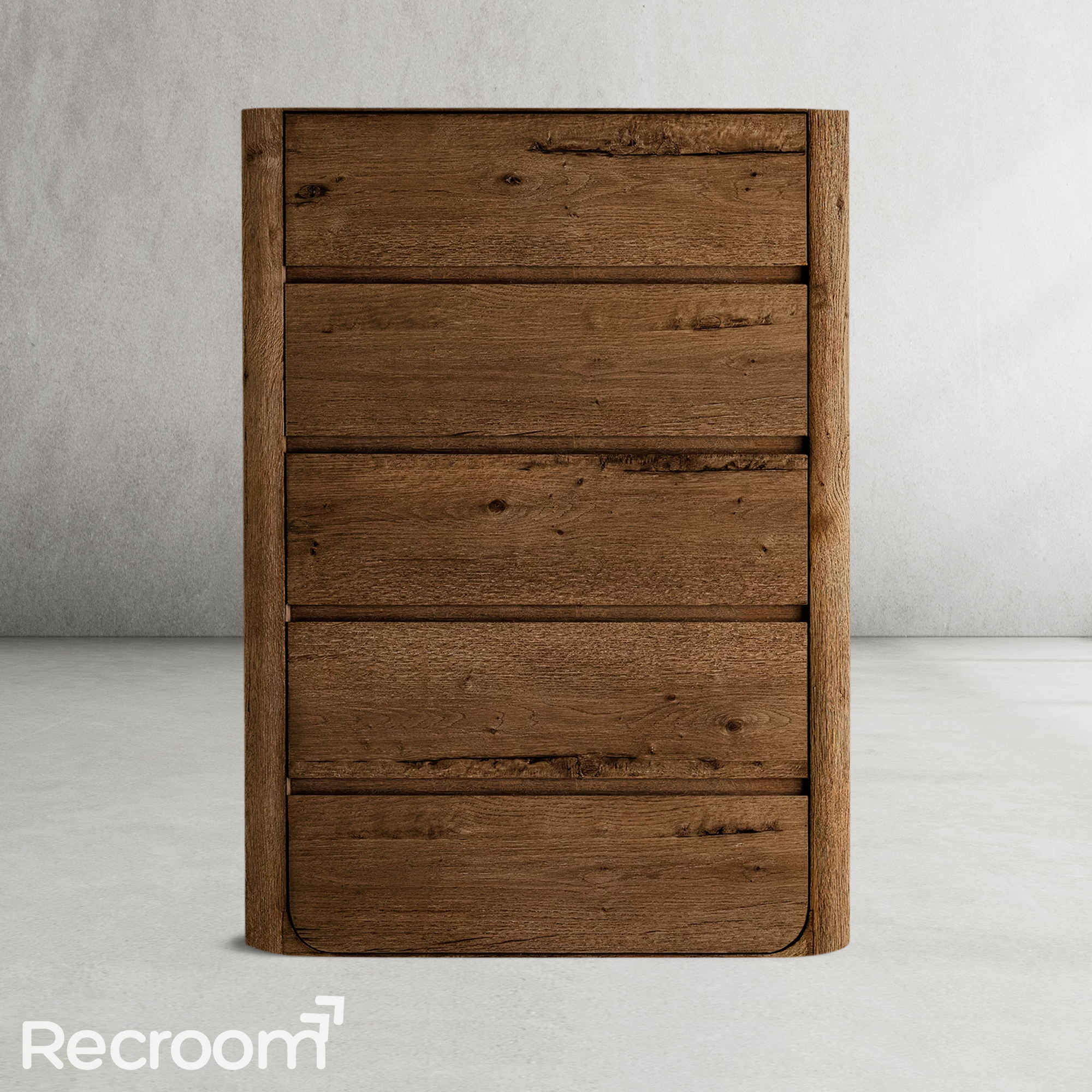 Oslo 5-Drawer Narrow Dresser - Zonesus