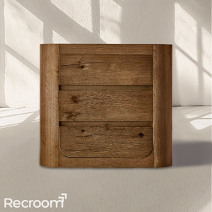 Oslo Closed Nightstand - Zonesus