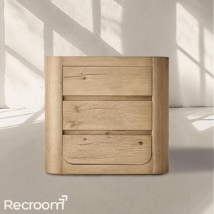 Oslo Closed Nightstand - Zonesus