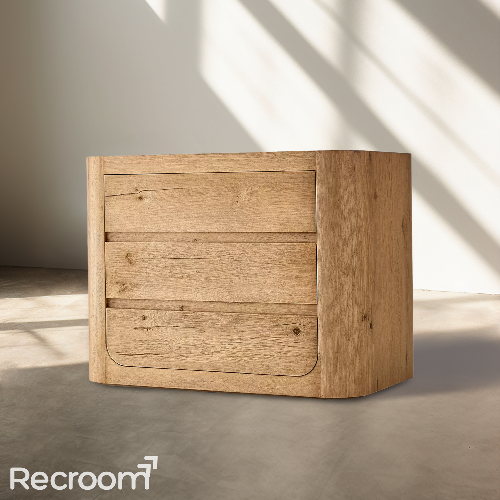 Oslo Closed Nightstand - Zonesus
