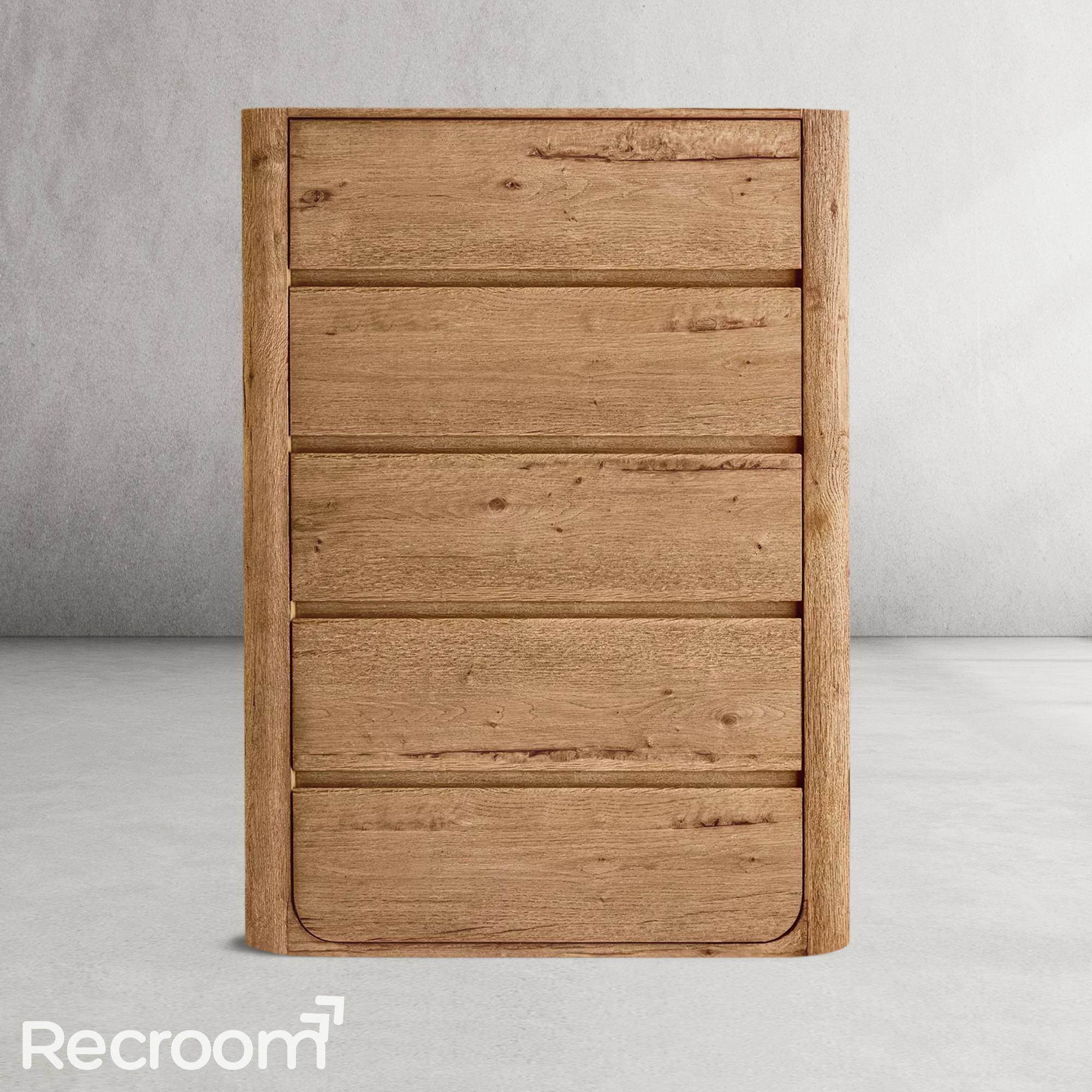 Oslo 5-Drawer Narrow Dresser - Zonesus
