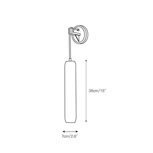 Alabaster Flute Alabaster Wall Lamp - Zonesus