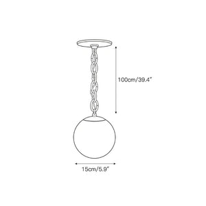 Alabaster Swag Pendant Lamp - Zonesus