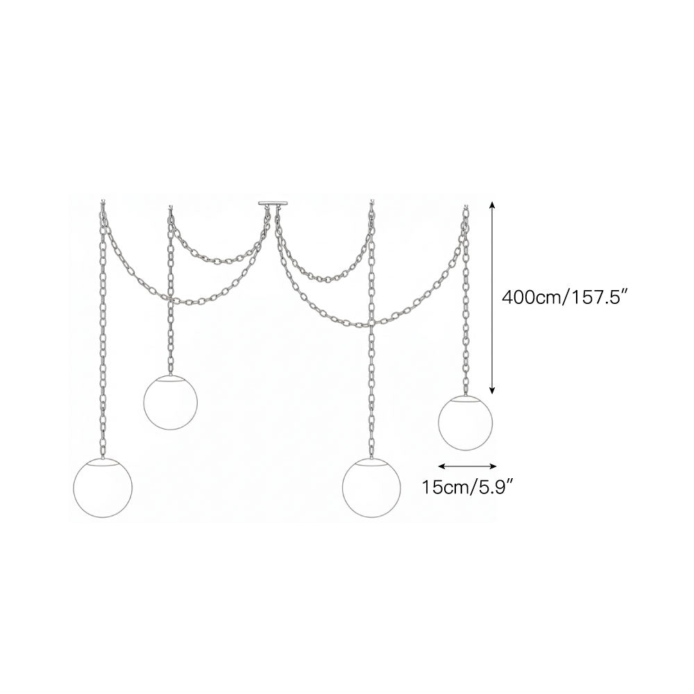 Alabaster Swag Pendant Lamp - Zonesus