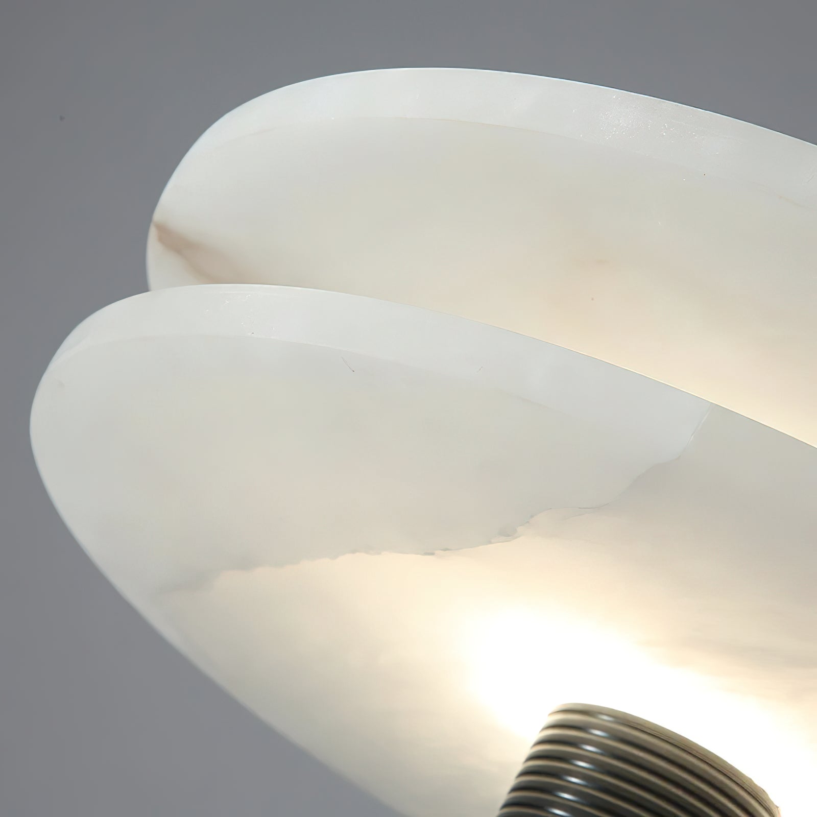Alabaster Comet Alabaster Table Lamp - Zonesus