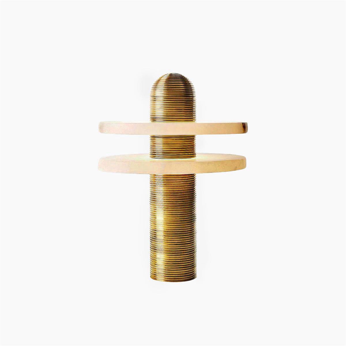 Alabaster Comet Alabaster Table Lamp - Zonesus