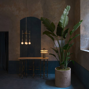 Alabaster Comet Alabaster Table Lamp - Zonesus