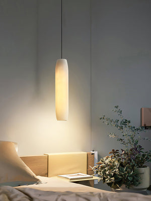 Alabaster Flute Pendant Light - Zonesus