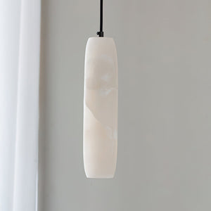 Alabaster Flute Pendant Light - Zonesus