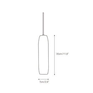 Alabaster Flute Pendant Light - Zonesus
