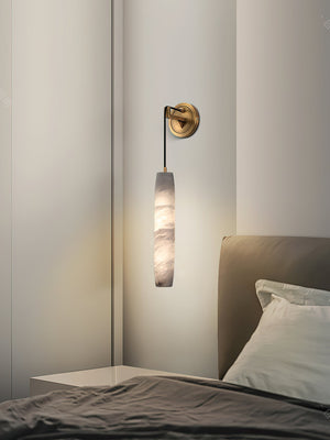 Alabaster Flute Alabaster Wall Lamp - Zonesus