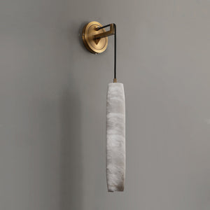 Alabaster Flute Alabaster Wall Lamp - Zonesus