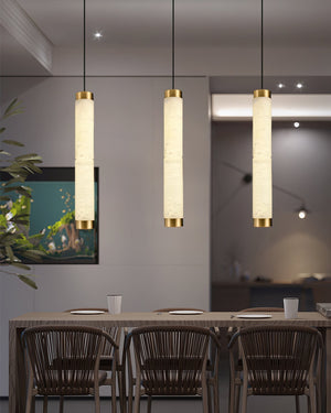 Alabaster Strip Pendant Light - Zonesus