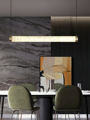 Alabaster Strip Pendant Light - Zonesus