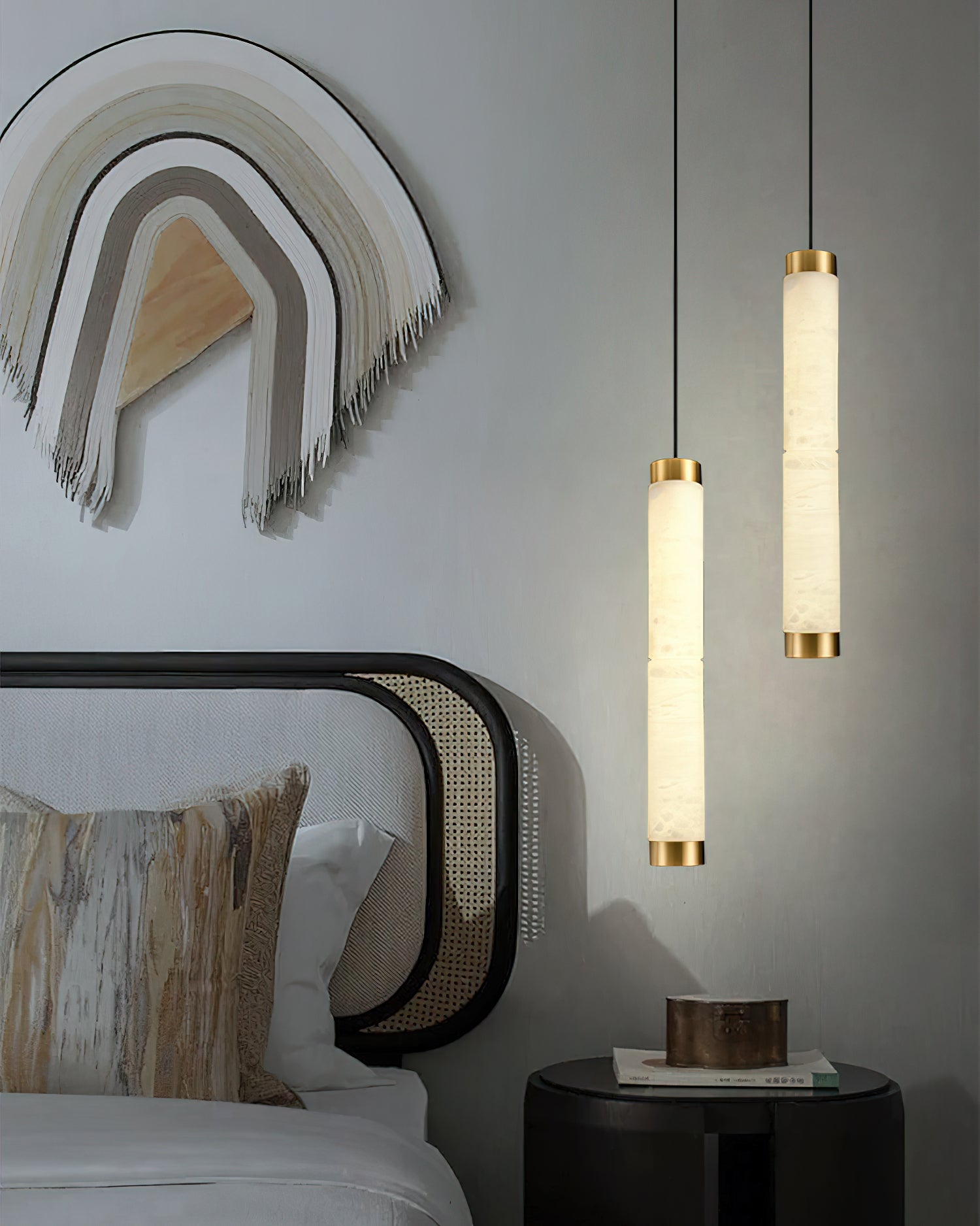 Alabaster Strip Pendant Light - Zonesus
