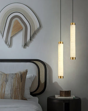 Alabaster Strip Pendant Light - Zonesus