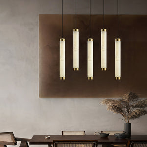 Alabaster Strip Pendant Light - Zonesus