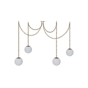 Alabaster Swag Pendant Lamp - Zonesus