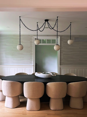 Alabaster Swag Pendant Lamp - Zonesus