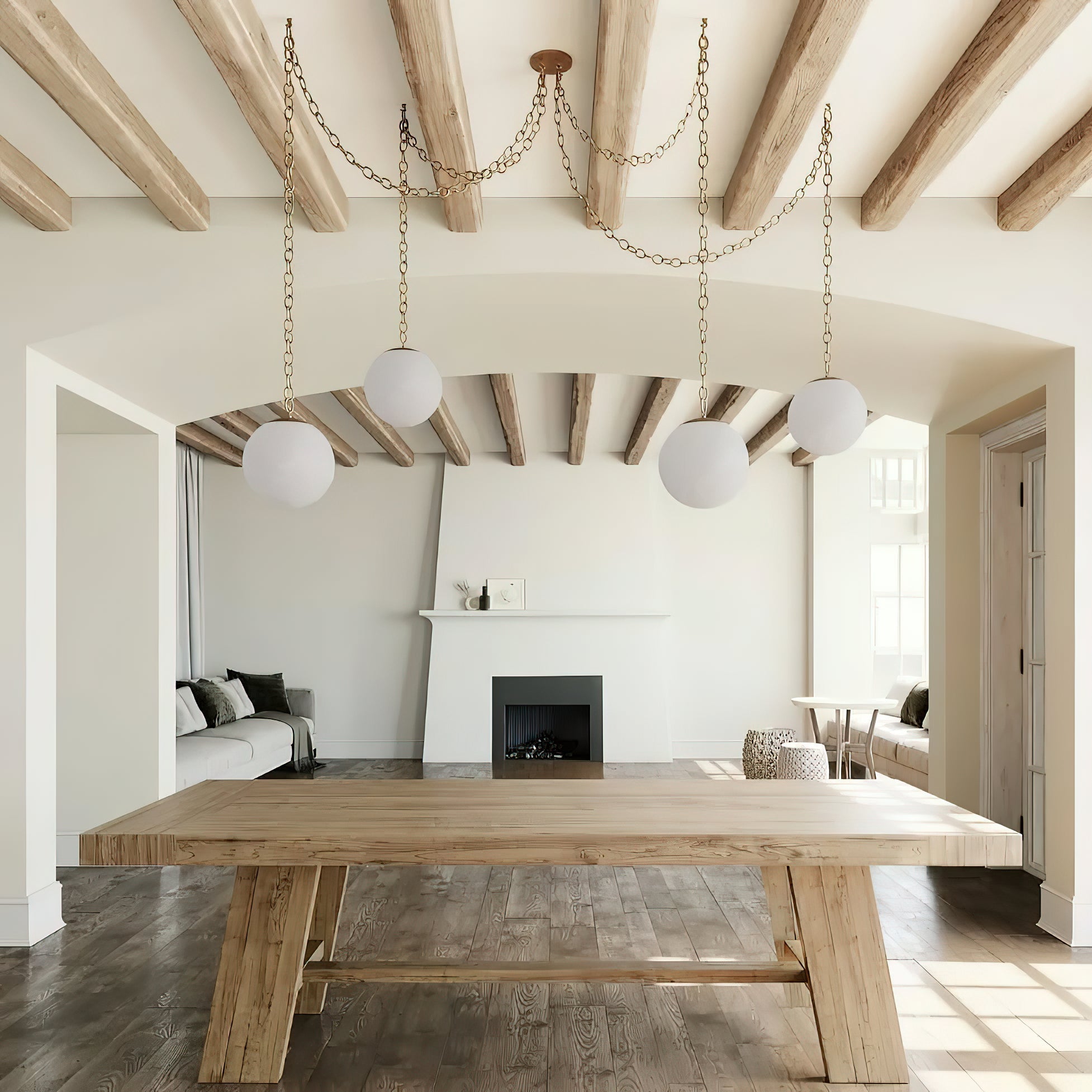 Alabaster Swag Pendant Lamp - Zonesus