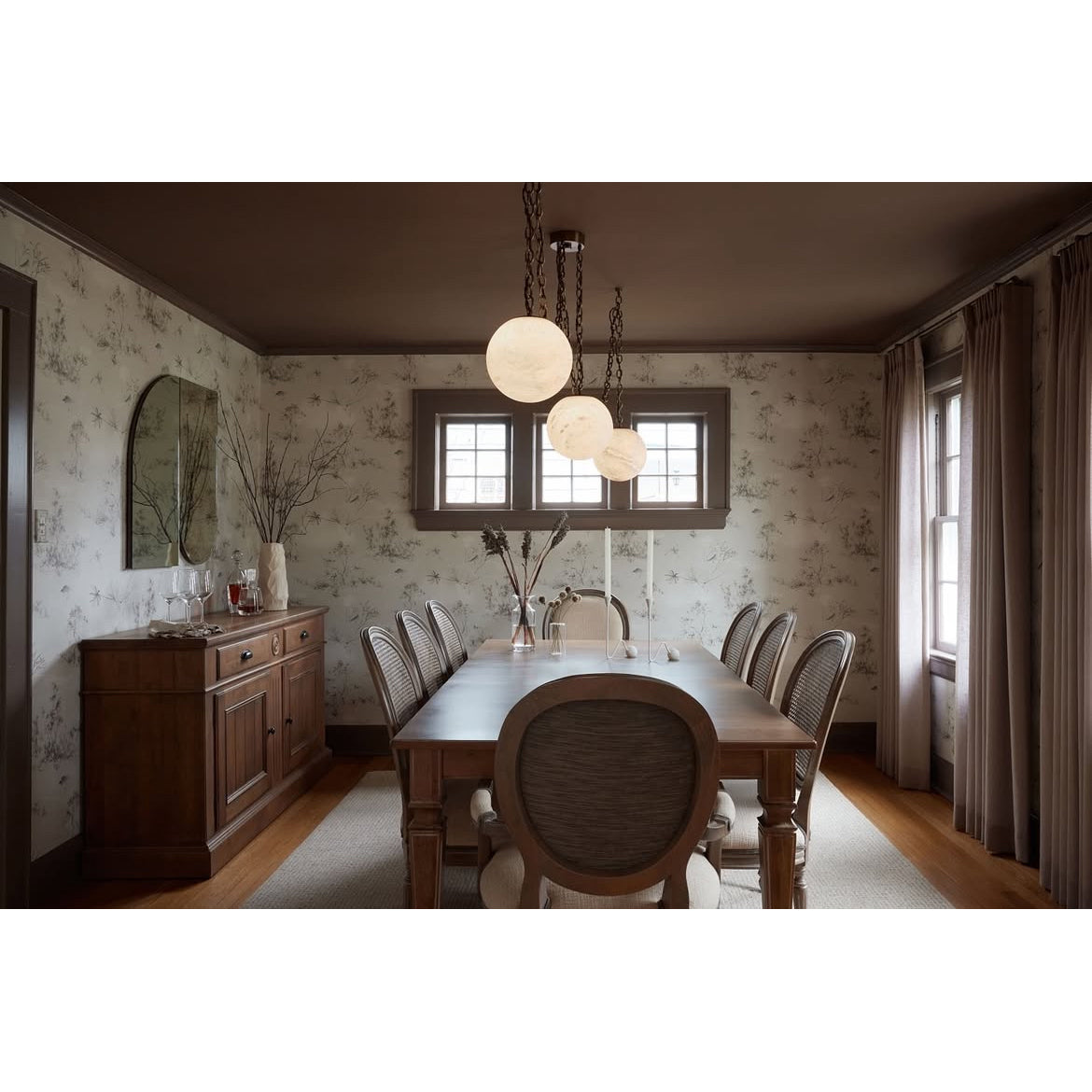 Alabaster Swag Pendant Lamp - Zonesus