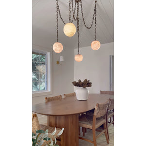 Alabaster Swag Pendant Lamp - Zonesus