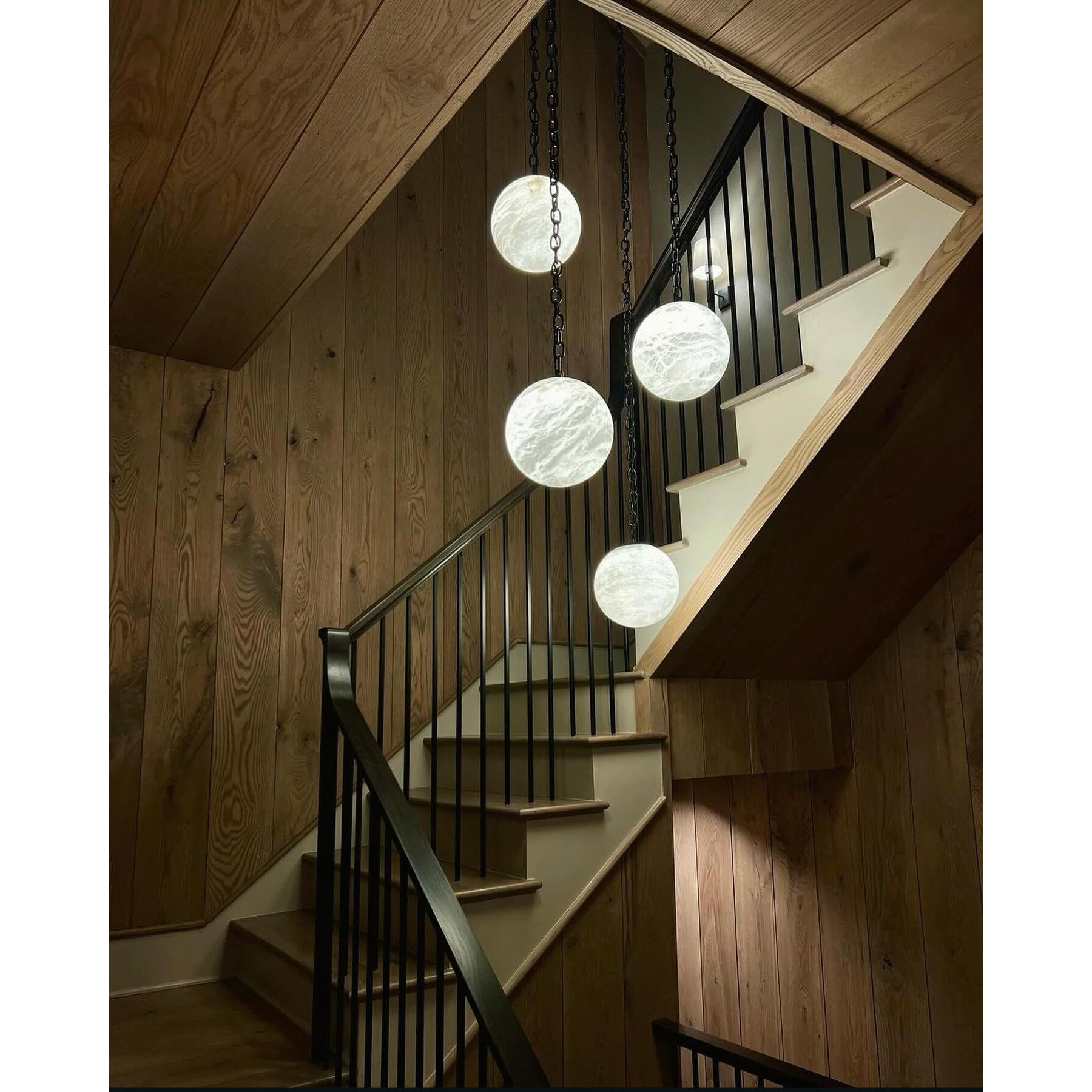 Alabaster Swag Pendant Lamp - Zonesus
