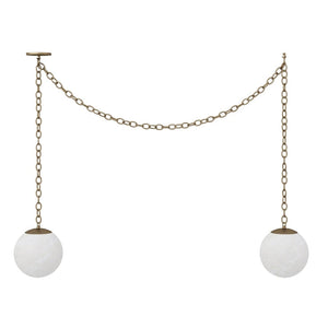Alabaster Swag Pendant Lamp - Zonesus