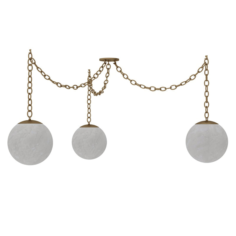 Alabaster Swag Pendant Lamp - Zonesus