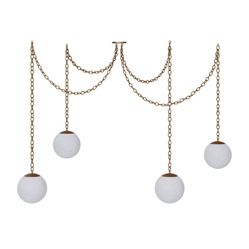 Alabaster Swag Pendant Lamp - Zonesus