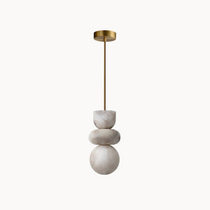 Alabaster Totem Pendant Lamp - Zonesus