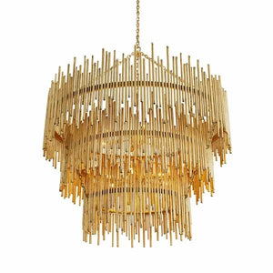 Althely 12 Lights 3- Tier Chandelier - Zonesus