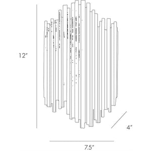 Althely 2 Lights Wall Sconce - Zonesus