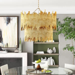 Althely 8 Lights 2-Tier Chandelier - Zonesus