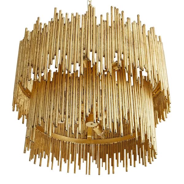 Althely 8 Lights 2-Tier Chandelier - Zonesus