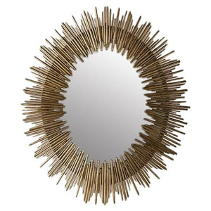 Althely Oval Wall Mirror - Zonesus