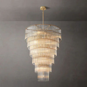 Lumarra Grand Chandelier 36" For Living Room - Zonesus