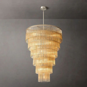 Lumarra Grand Chandelier 36" For Living Room - Zonesus