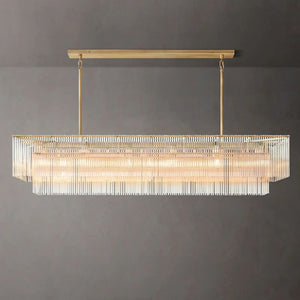 Lumarra Rectangular Dining Room Chandelier 72" - Zonesus