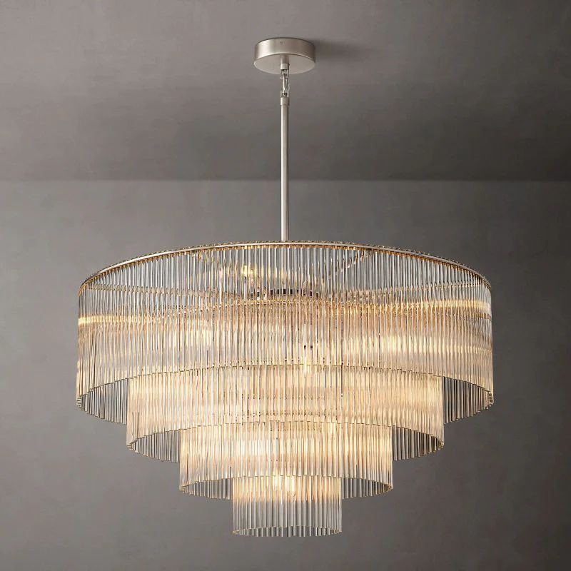 Lumarra Round Living Room Chandelier 40" - Zonesus