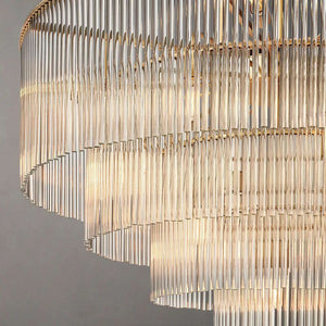 Lumarra Round Living Room Chandelier 40" - Zonesus
