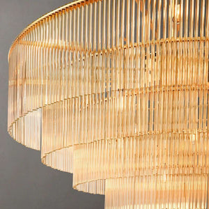 Lumarra Round Living Room Chandelier 60" - Zonesus