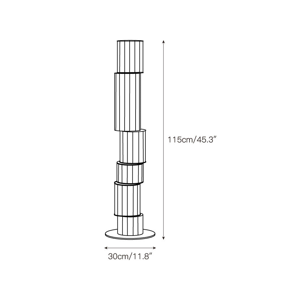 Apadana Alabaster Floor Lamp - Zonesus