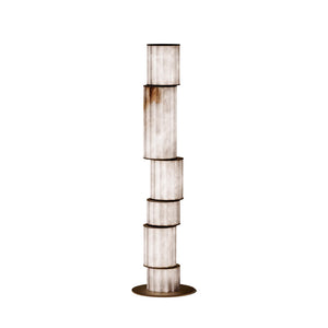 Apadana Alabaster Floor Lamp - Zonesus